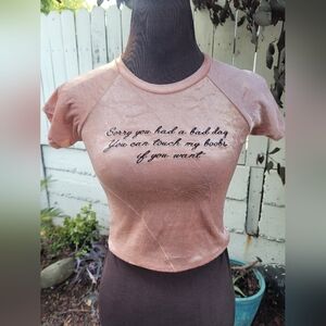 OHMIGHTY BABY TEE size-xs